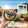 Solar Motion Sensor Lights Outdoor, 151 LED Super Bright Solar