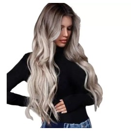 Lozayi Peluca De Dama De Fibras Naturales Cabello Largo 70cm