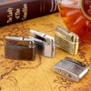 Vintage Kerosene Lighter Retro Embossed Antique Style Petrol Lighter Collection