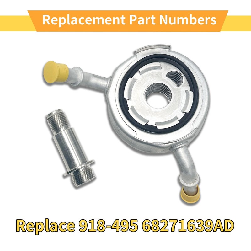 Engine Oil Cooler Compatible with 2019-2021 Ram 1500 Replace 918-495