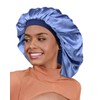 Silk sleep cap, satin cap, sleep cap for curly hair,
