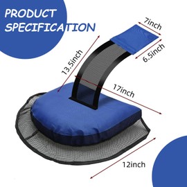 Proxima Direct 2 Pack Animal Saving Escape Ramp, Swimming Pool Floating Animal Saver Rescue Tool for Outdoor Critter Frog Chipmunk (Blue)