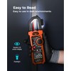 Clamp Meter POROMETISTO Digital Inrush Clamp Multimeter 1000A TRMS 6000