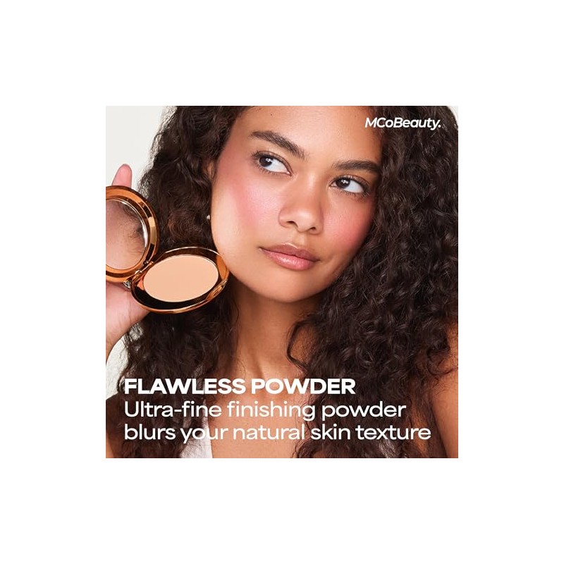 MCoBeauty Polvos Compactos Miracle Flawless - Tono 2 Natural Medio