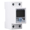 Single Phase Meter Accuracy Large Screen Multifunction Middle Button Reset