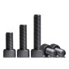 Junter 100pcs M1.6 x 6mm Black Alloy Class 12.9 Allen