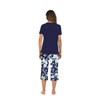 Famulily Three Quarter Ladies Pyjamas Short Sleeve Top+Lounge pants Womens