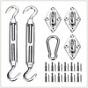 ColourTree 6 Inch Hardware Kit for Triangle Sun Shade Sail