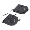 2pcs Laptop Cooling Fan Professional Replacement Cooler Fan Compatible for