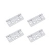 Pastlla 4 PCS 3 Inch Non-Mortise Door Hinges Heavy Duty