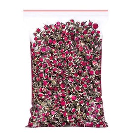 Red Golden-rim Rose Buds Tea 7.05 oz - Dried Flower Tea -Rose Petals Natural Herbal for Tea- Rosebud tea 金边玫瑰花茶200g