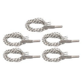 5 Pcs 3D Printer Heating Tube 50W Stainless Steel Head Nickel Chrome Wire 3D Printer Heating Rod Cartridge Heater 2m/78.7in DC12V