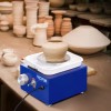 Universal Mini Pottery Wheel 2-Turntables 2.6 In./3.9 In. Ceramic Work