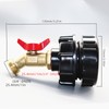 IBC Tote Adapter Tank Adapter Tap Connector Valve Fitting Parts