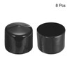 sourcing map 8pcs Rubber End Caps 54mm ID Vinyl Round
