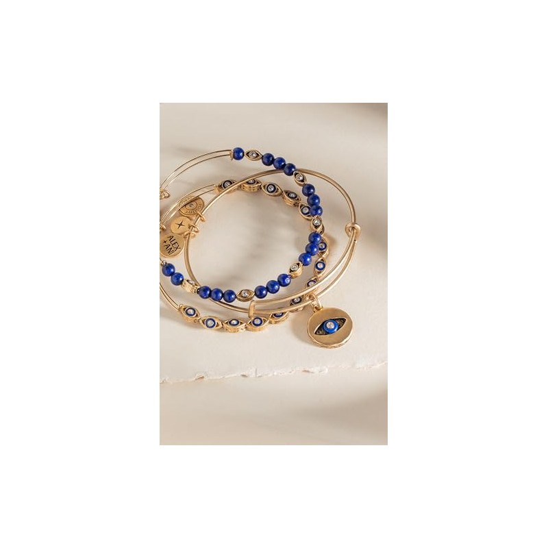 Alex and Ani Untamed Evil Eye Beaded Bangle