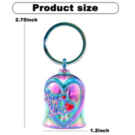 Motorcycle Men Bells - Motorcycle Angel Bell for Men Women,Bell Biker Accessory,Guard Riding Safety (Black) (Black) (Rainbow)