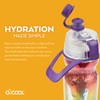 O2COOL Mist 'N Sip Misting Water Bottle 2-in-1 Mist And