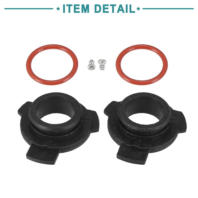 ACROPIX 9012 HIR2 LED Headlight Adapter Base Bulb Sockets Retainer