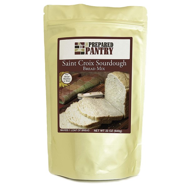 The Prepared Pantry Saint Croix Sourdough French Bread Mix; Single Pack; For Bread Machine or Oven