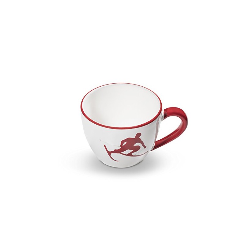 GMUNDNER KERAMIK Tea Cup Maxima Capacity: 0.4 Litres Ruby Red