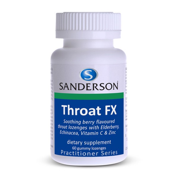 Sanderson Throat FX Gummy Lozenges 60 - Expiry 07/24