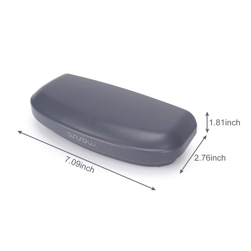 MOSISO Car Visor Sunglasses Case, Universal Automotive ABS Eyeglasses Holder