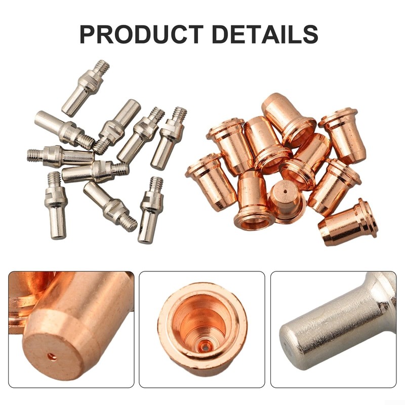 20Pack Plasma Electrode Tip 0.9mm 30A-40A Compatible with 700P and