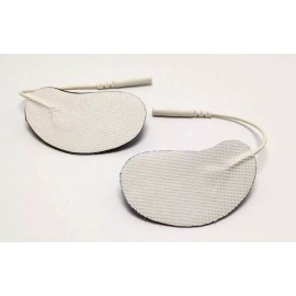 Zunzunta 2 Electrodos Parches  Con Gel Para Tens Y Ems  6x3.5cm Oreja