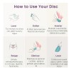 Discos Menstruales De Silicona Médica L Plus S 2pzs Con
