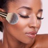 2Pcs Brochas de Maquillaje, Fundación Cepillo de Maquillaje Facial para