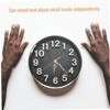 TEHAUX 1 Set Elegant DIY Clock Hands Wear Resistant Aluminum
