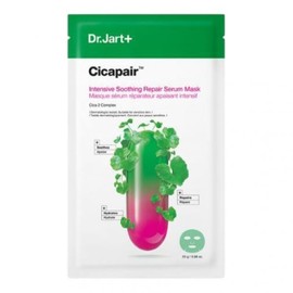 Strong soothing firming moisturizing Dr. Jart Cicapair Intensive Soothing Repair Serum Mask 1 sheet / 강력진정탄탄보습 닥터자르트 시카페어 인텐시브 수딩 리페어 세럼 마스크 1매