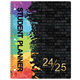 Student Planner 2024-2025 - Monthly and Weekly School Planner 2024-2025 with Stickers, July 2024 - June 2025, 8.5" x 11", Academic Planner - Colorful