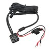 1 Pair Motorcycle Electric Heating Handle Sleeve Waterproof SAE 5