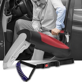 Car Door Handle for Elderly Car Handle Assist Support, Auto Grab Handles, Portable Car Door Cane for Seniors, Handicap (1 pc with Strap)
