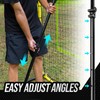 Baseball Rebounder Net - 4x4.5FT Baseball Pitchback Net for Pitching
