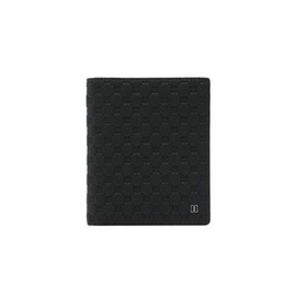 Daks (신세계강남점)블랙 DD경판로고 매트 가죽 중지갑 DBWA9F362 Shinsegae Gangnam Store Black DD Plate Logo Mat Leather Medium Wallet DBWA9F362