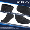 ICEIVY Socks for Men 5-6 Pairs Winter Warm Wool Crew
