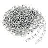 ZOFUN 5M Long Stainless Steel Chains for Fence Gates, Galvanized