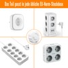 zeyedemo Pack of 30 Sockets, Child Safety Sockets, White Plastic