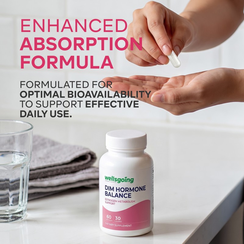 Wellsgoing DIM 200 mg – Daily Balance & Wellness Support