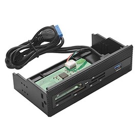 Lector de Tarjetas Interno con Panel Frontal multipuerto USB 3.0 USB 2.0 para M2, SD, MS, XD, CF, Tarjeta TF
