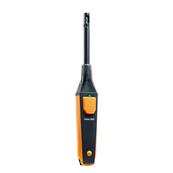 testo Thermometer/Hygrometer Smart Probe testo605i 0560 2605 55 Black/Orange