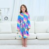 Piefry Soft Bathrobe with Hood for Girls Fleece Dressing Gown
