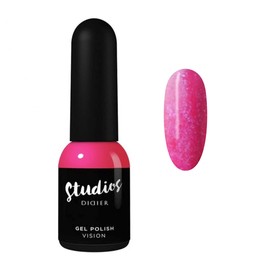 DIDIER LAB - Studios Gel Polish Vision - Professional Manicure Pedicure Products - Rich Pigment for Complete Nail Coverage - Flawless Shine - Suitable for Beginners - UV Lamp - Gift for Women