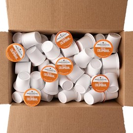 Fresh Roasted Coffee,100% Decaf Colombian, Kosher, K-Cup Compatible, 96 Pods