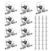 Pack of 10 Double Roller Catch Cabinet Locks, Furniture Catches,
