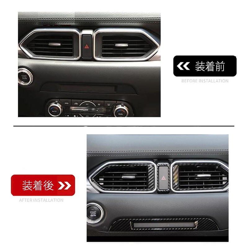 ZUNEIGUNG Mazda CX-5 2nd Generation Compatible with KF Series, Front,