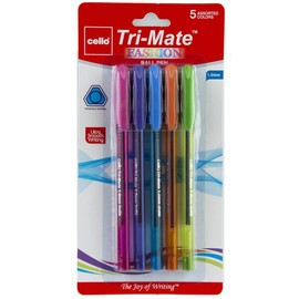 Cello Tri-Mate Pen, Assorted ($1.25 Per Pack)